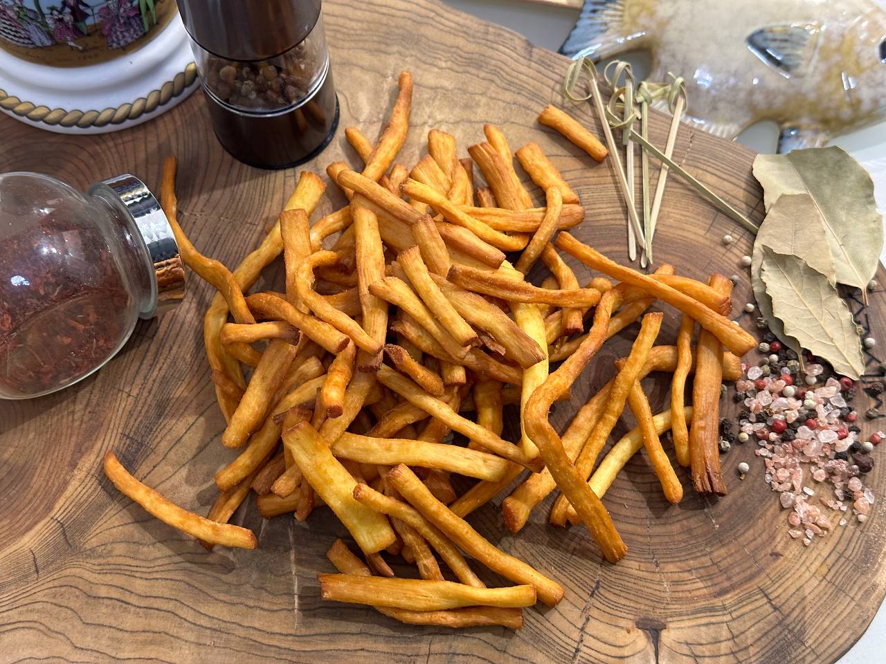 Спагетти сыр жареный, вкус Тайский соус